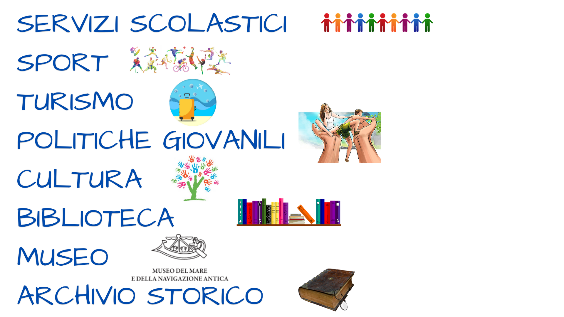 SERVIZI CULTURALI, RICREATIVI E PUBBLICA ISTRUZIONE